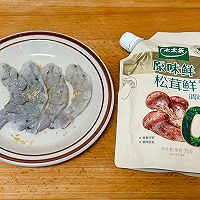 16+8轻断食|盐渍青瓜滑蛋虾仁饭的做法图解2
