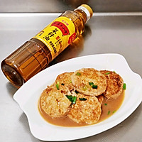 #菜油就选外婆乡,新鲜开榨抢先尝#山水豆腐圆子的做法图解1