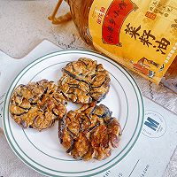 #菜油就选外婆乡，新鲜开榨抢先尝#香煎茄子饼的做法图解7