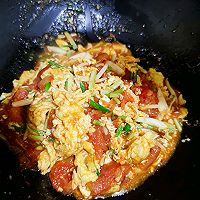 #菜油就选外婆乡,新鲜开榨抢先尝#番茄炒鸡蛋的做法图解7