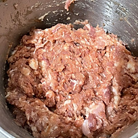 肉包子馅调制的做法图解5