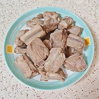 #菜油就选外婆乡，新鲜开榨抢先尝#土豆豆角烧排骨的做法图解3