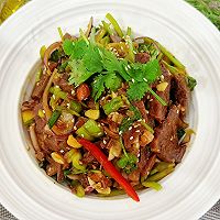 #豪吉藤椒油真香来袭#凉拌牛肉!的做法图解11