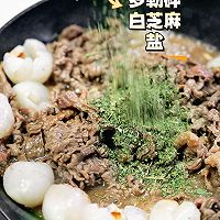 荔枝牛肉的做法图解5