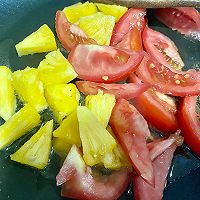 #夏日鲜味轻享健康#咸甜酸【凤梨炒鸡珍-】的做法图解4
