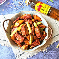 #菜油就选外婆乡，新鲜开榨抢先尝#土豆豆角烧排骨的做法图解16