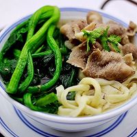 菠菜羊肉鸡蛋面的做法图解12