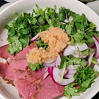 #豪吉藤椒油真香来袭#椒麻牛肉拌香菜的做法图解3