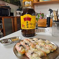 #菜油就选外婆乡,新鲜开榨抢先尝#越南春卷的做法图解9
