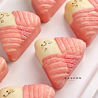 酥皮红豆粽子面包的做法图解11