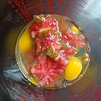 #夏日鲜味轻享健康# 无油番茄鸡蛋饼的做法图解3