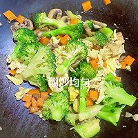 #纳福汇轻松喷出美味#低卡减脂餐!鸡蛋炒什锦菜的做法图解10
