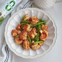 #纳福汇轻松喷出美味#芦笋炒虾球的做法图解13