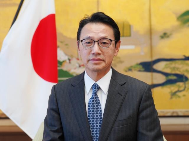 日本驻中国大使金杉宪治。(日本驻中大使馆官网)