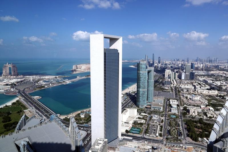 阿布达比国家石油(ADNOC)总部鸟瞰。(路透)
