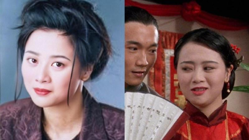 58岁港星黄凤琼曾演出周星驰「九品芝麻官」。(摘自微博)