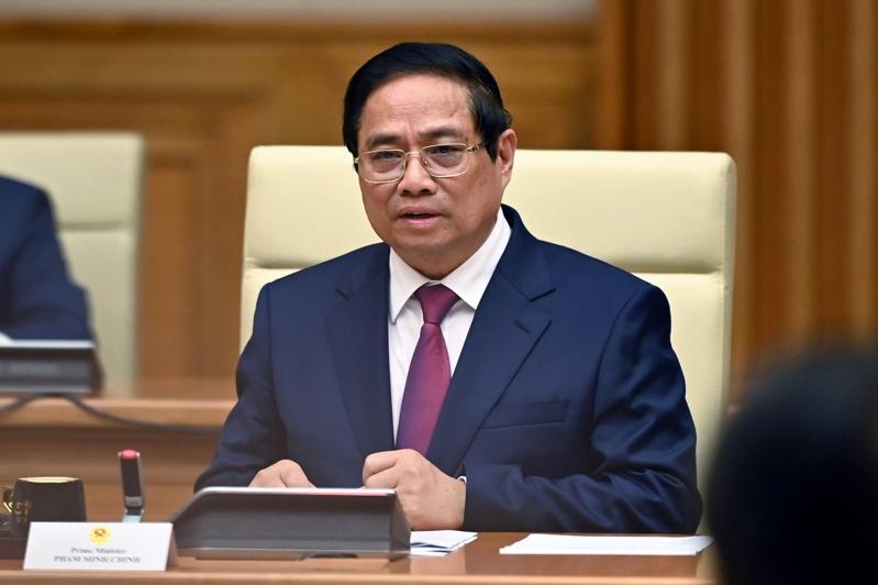 越南总理范明正(Pham Minh Chinh)。(欧新社)