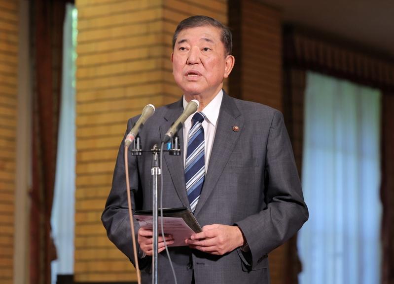 日本首相石破茂。（欧新社）