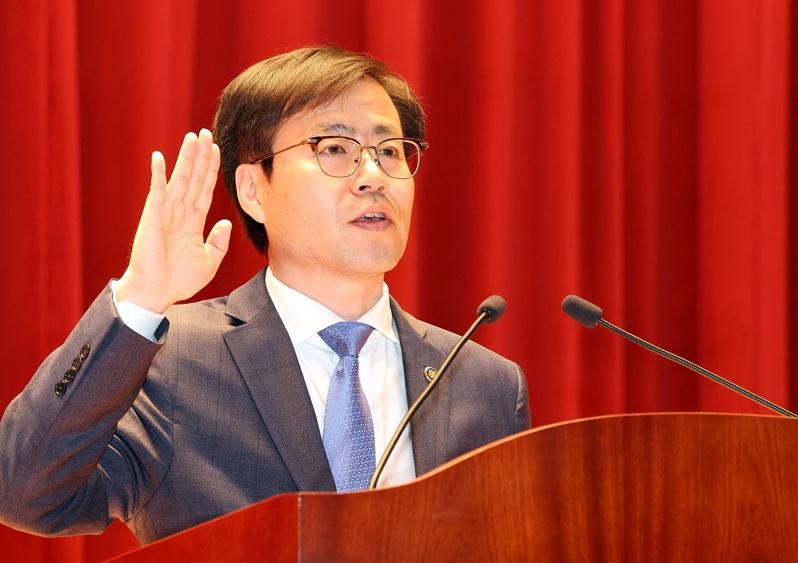韩国首席贸易谈判代表吕翰九。(欧新社)