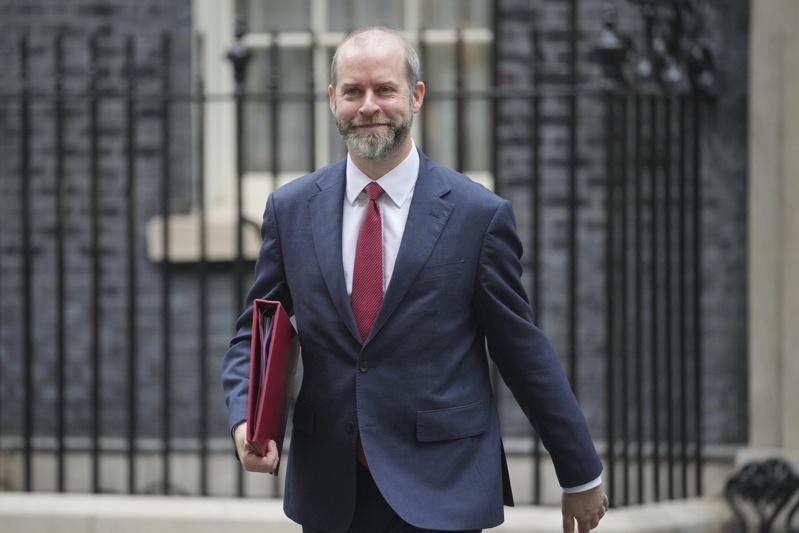 英国商业暨贸易大臣雷诺兹。(美联社)