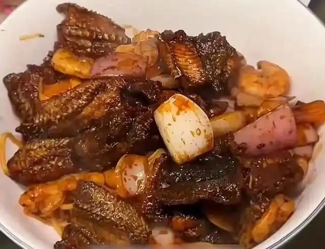 一碗558元的面。(取材自潇湘晨报)