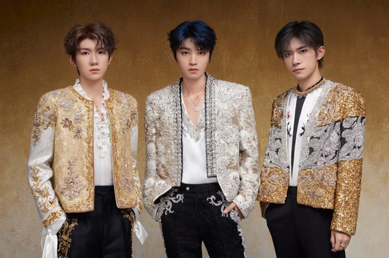 TFBOYS由王源(左起)、王俊凯、易烊千玺组成。(取材自微博)
