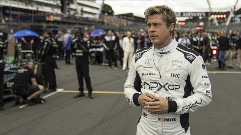 苹果公司推出的「F1电影」上映首周末便在全球缔造破亿票房。(美联社)