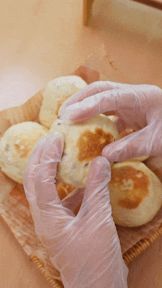 【宝宝辅食】红豆奶酪饼的做法图解14