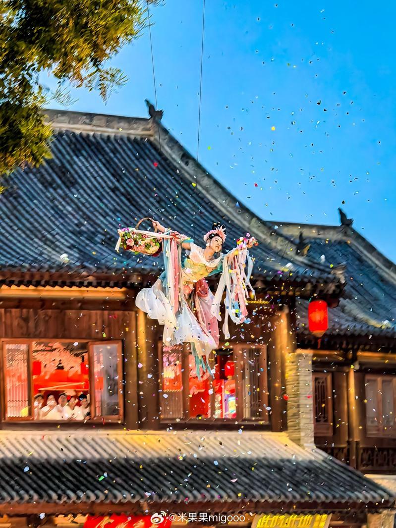 太平古城也是网友点名的冷清古城。（取材自微博）