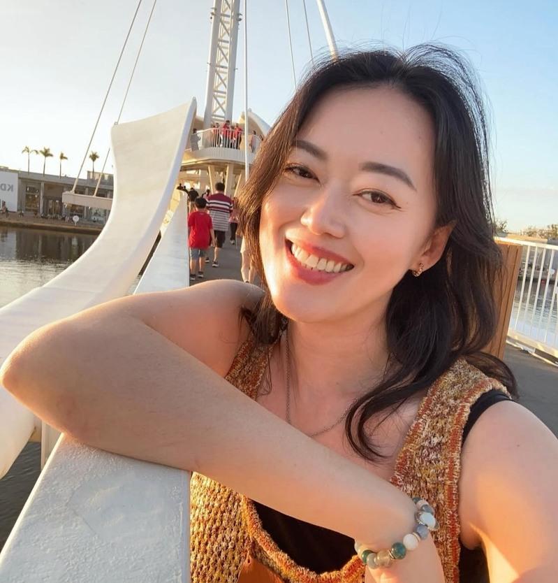周羿当年化疗后的模样。图／摘自IG