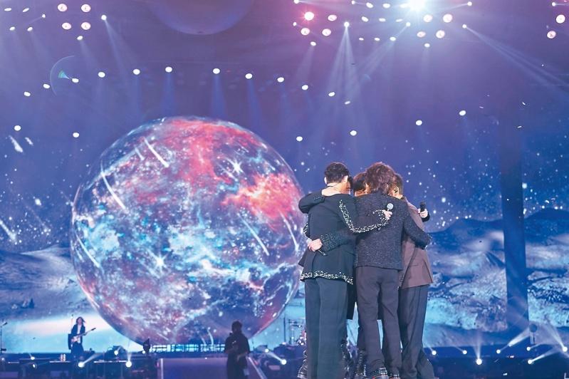 F4相隔12年合体，有望再掀一波回忆杀。(图／相信音乐提供)