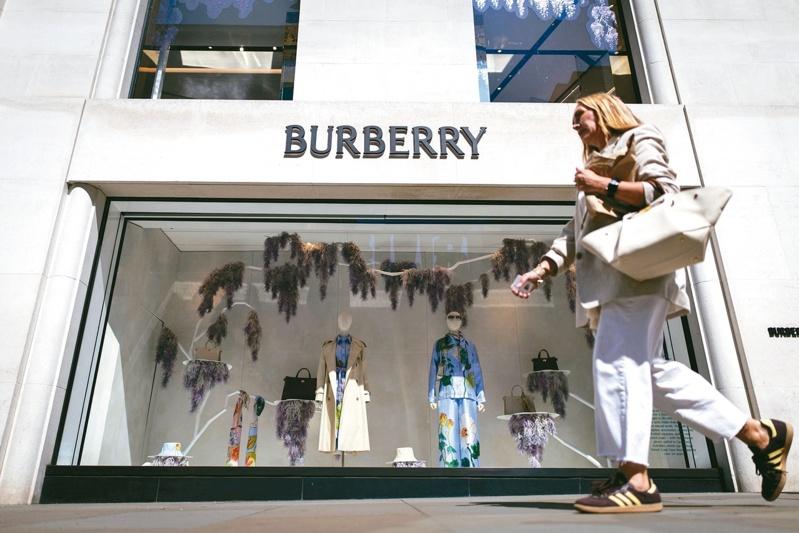 英国精品业者Burberry上季销售优于预期。(欧新社)