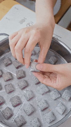【宝宝辅食】黑芝麻紫薯小馒头的做法图解10