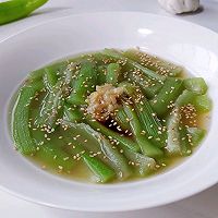 蒜香蚝油叮丝瓜的做法图解6