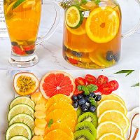 自制缤纷水果茶!美白养颜,夏季必备!!的做法图解1