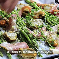香烤培根芦笋扇贝肉的做法图解4