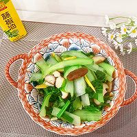 低卡减脂餐!藤椒油炒快白苗菜的做法图解15