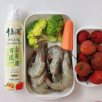 荔枝酿虾的做法图解1