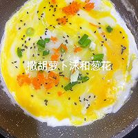 #豪吉藤椒油真香来袭#元气满满的营养早餐!鸡蛋煎饼的做法图解12
