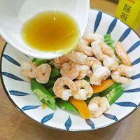 #豪吉藤椒油真香来袭#夏日轻食/秋葵拌虾仁的做法图解7
