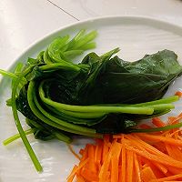 菌菇菠菜蛋饼的做法图解5