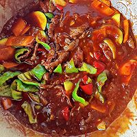 牛肉水扯面的做法图解7
