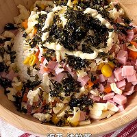 照烧芝士饭团的做法图解2