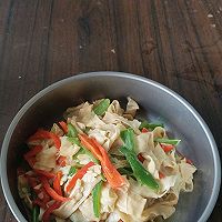青椒炒肚皮的做法图解5