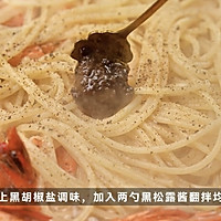 松露海鲜意面的做法图解4