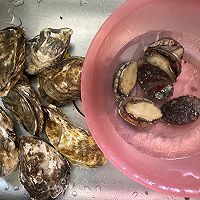 清蒸鲍鱼和生蚝的做法图解1