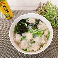 十分钟快手早餐!藤椒味紫菜扁肉的做法图解14