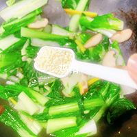低卡减脂餐!藤椒油炒快白苗菜的做法图解12