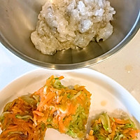 蔬菜鲜虾饼的做法图解3