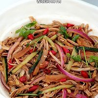 魔芋爽拌鸡丝，一口就沦陷！的做法图解6